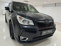 Subaru Forester 2.0XT Turbo 4WD Sunroof 2015 Grey Rear Entertainment Android